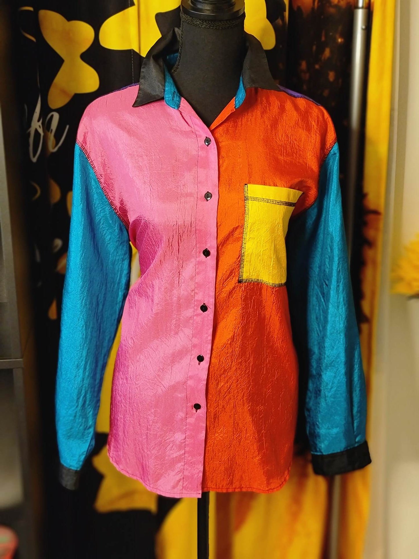 In Living Color Button Up Shirt