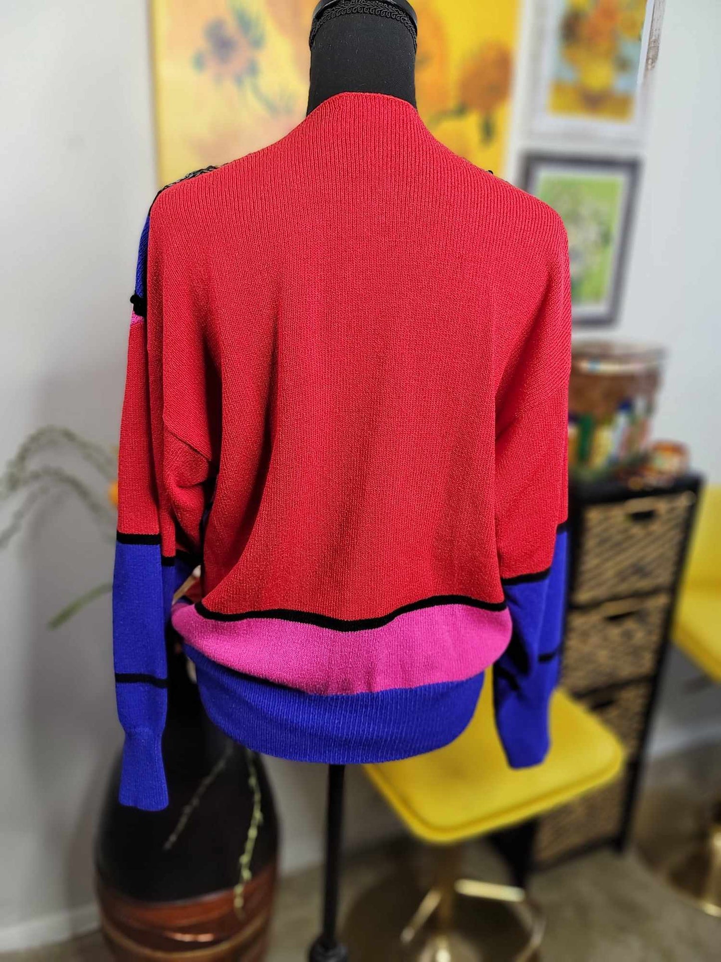 Color Me Block Tux Sweater