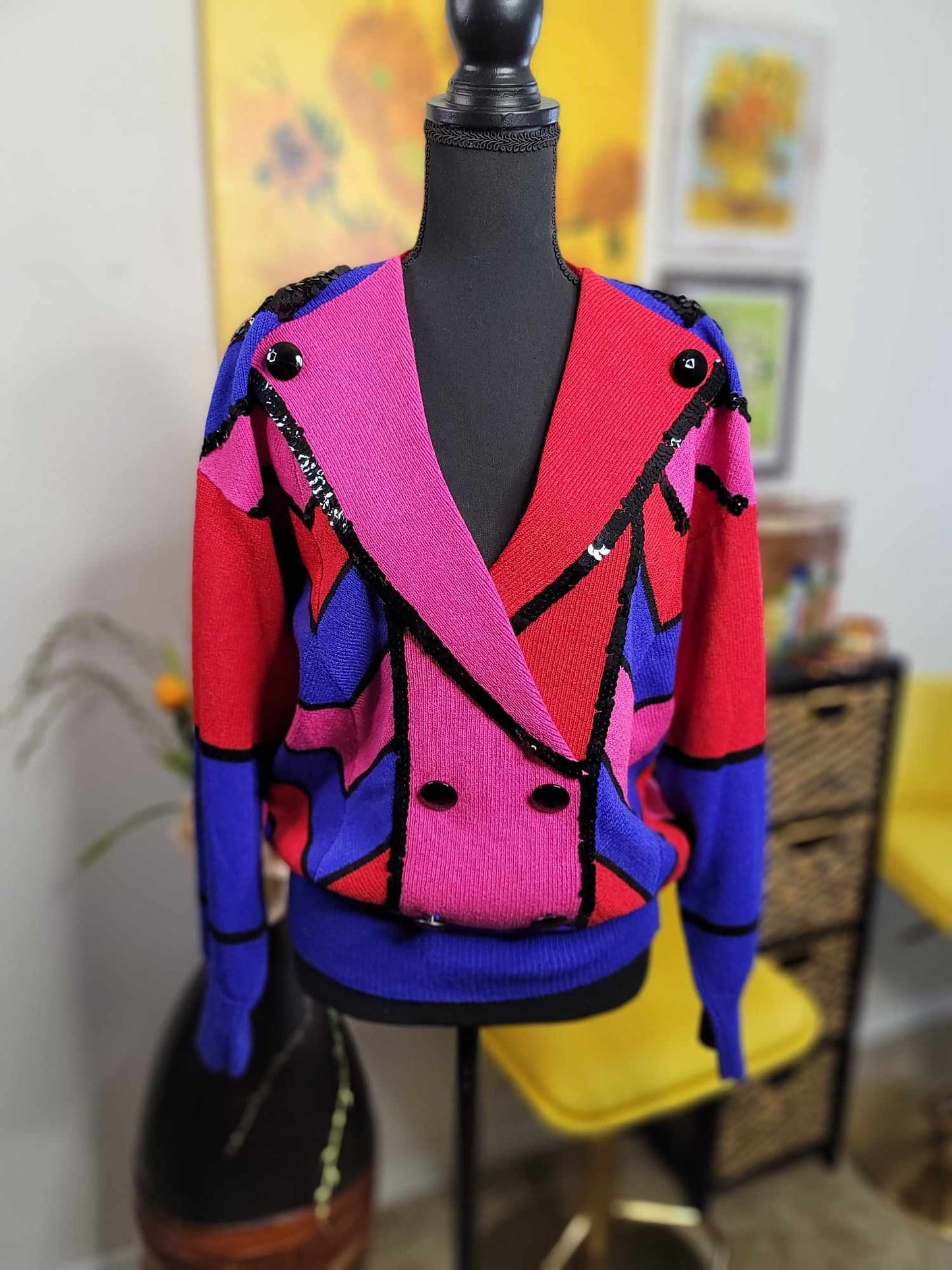 Color Me Block Tux Sweater