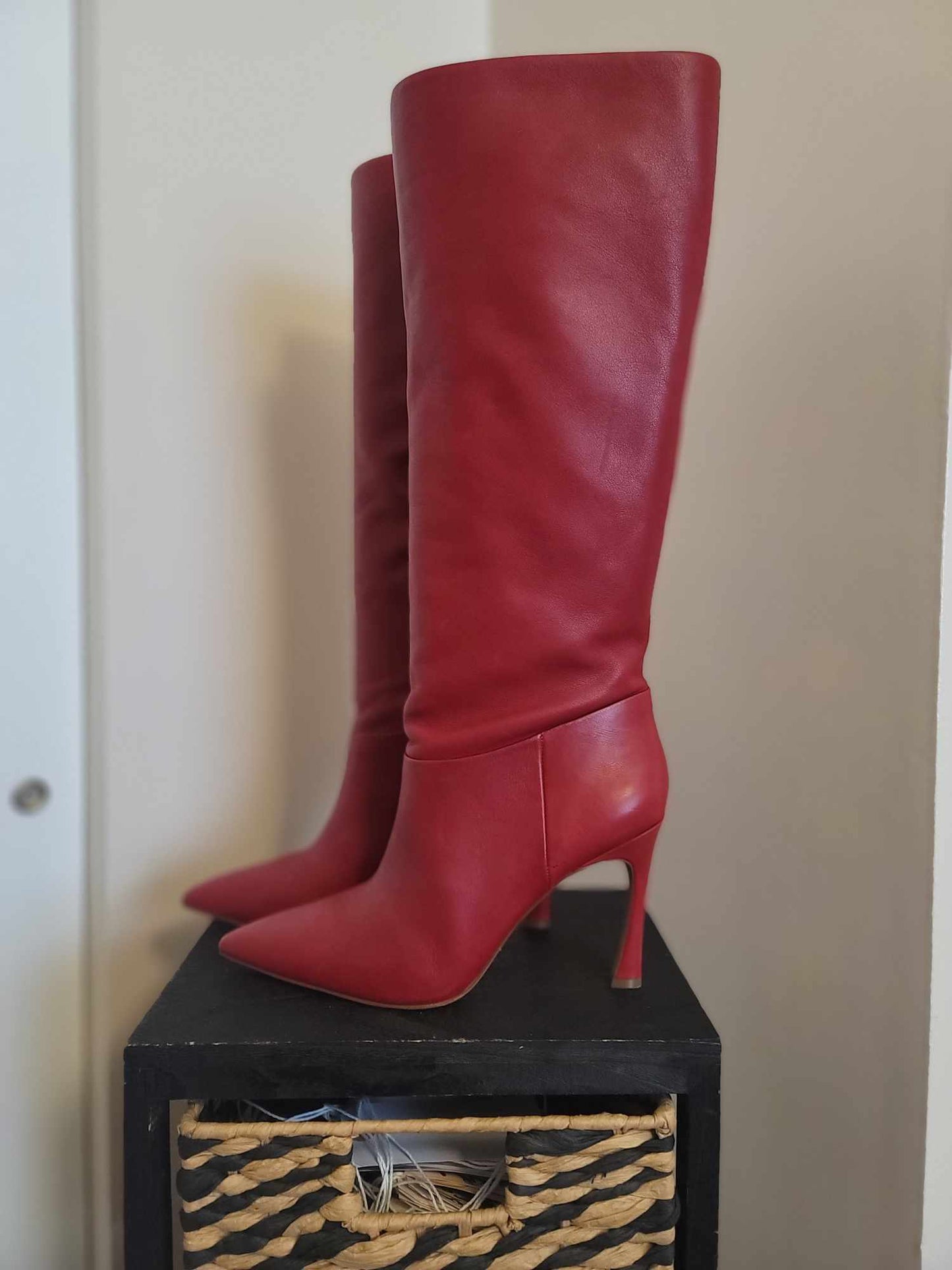 Louise et Cie Red Leather Boots