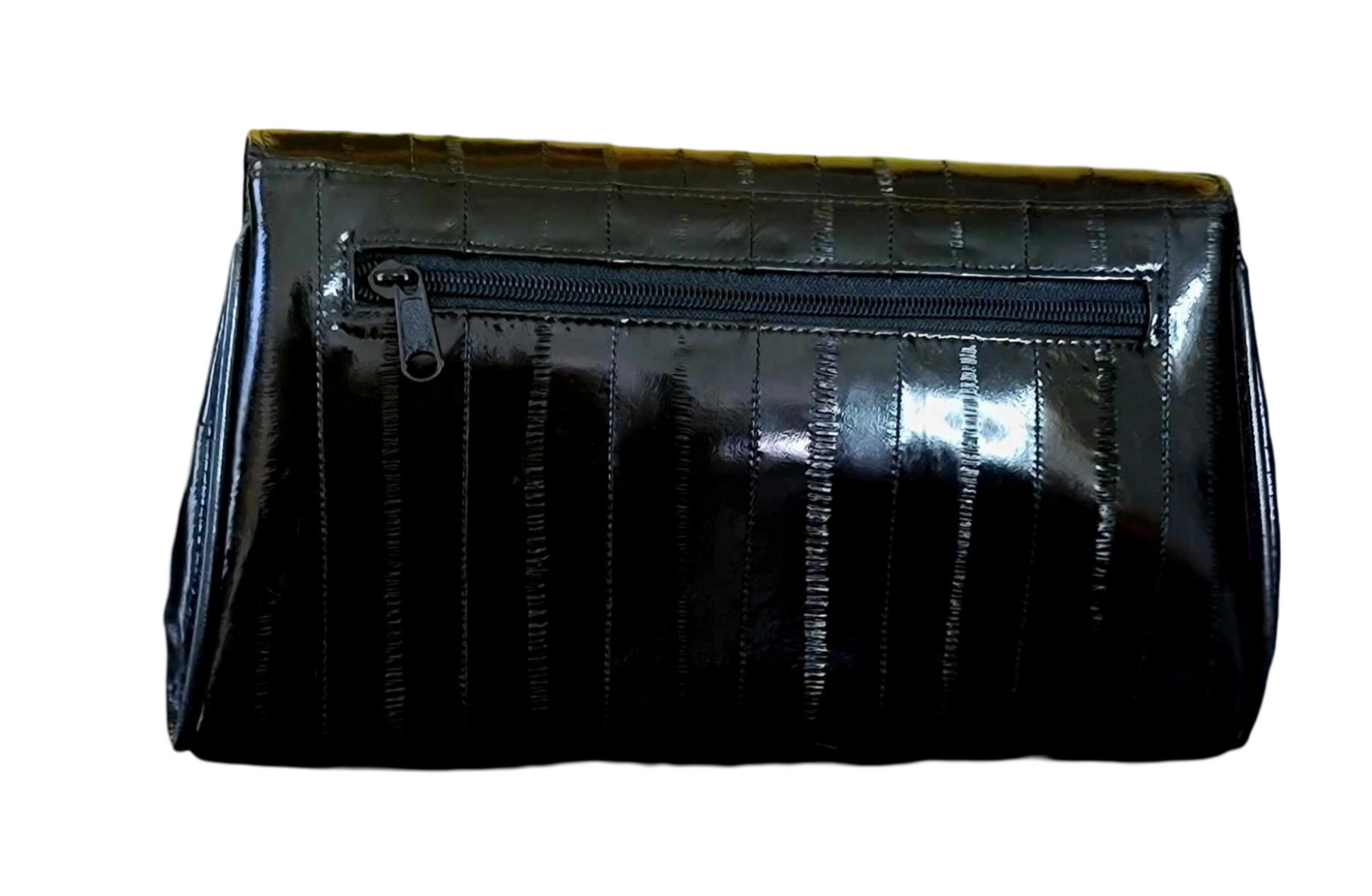 Black 'Ill' Clutch Purse